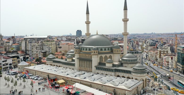 إسطنبول.. افتتاح مسجد تقسيم في آخر جمعة من رمضان