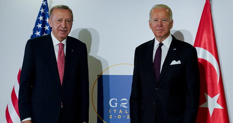 أردوغان وبايدن يتفقان على تشكيل آلية مشتركة لتعزيز وتطوير العلاقات بين البلدين