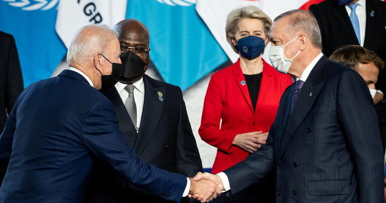 أردوغان: بايدن أبدى نهجا إيجابيا في قضية مقاتلات “F-16”