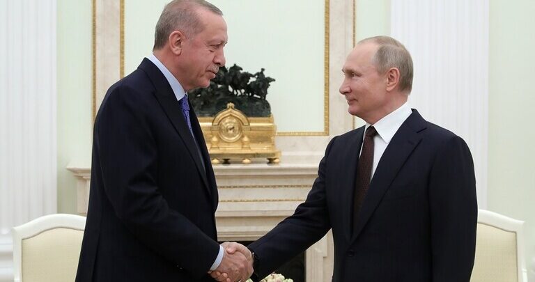 أردوغان يشيد بعلاقة الثقة مع بوتين