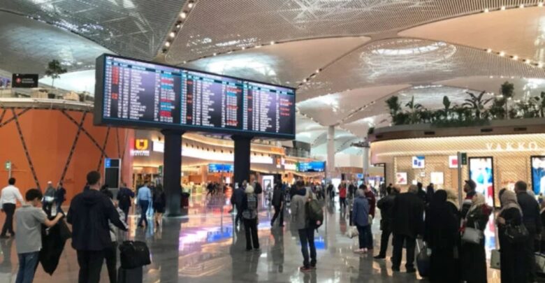 تعرف على عدد المسافرين عبر مطار اسطنبول خلال عام 2022