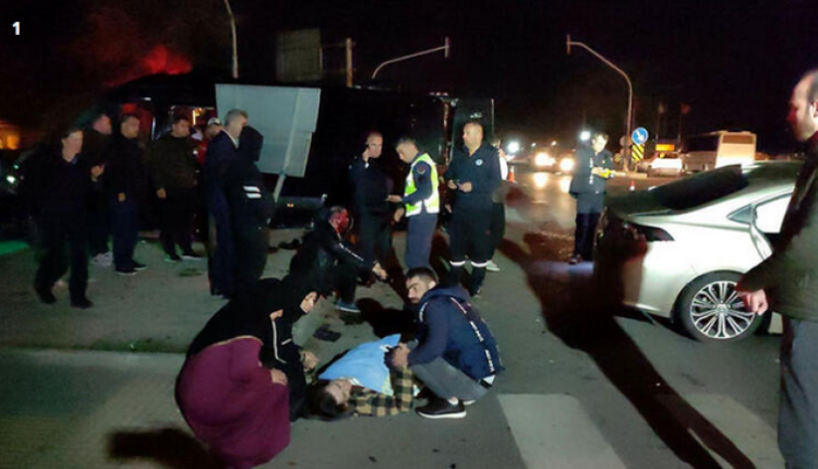 إصابة 20 شخص جراء حادث سير مروع في ولاية تيكيرداغ التركية