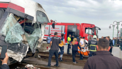 اصطدام حافلتي ترام فاي بولاية سامسون وأنباء عن إصابات خطرة