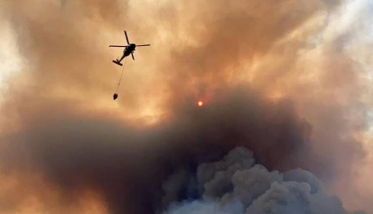 مضيق الدردنيل بتركيا.. حريق ضخم يعطل الملاحة