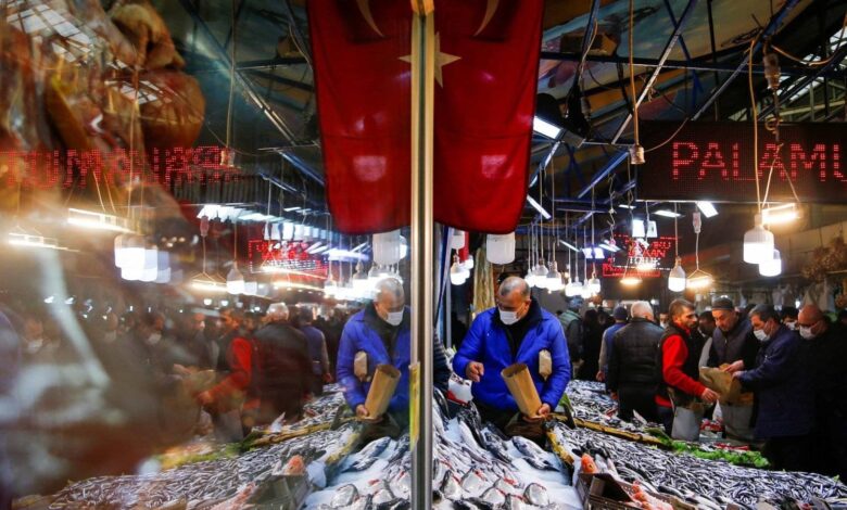 التضخم في تركيا يتجاوز 75 % وسط ترجيحات بانتهاء أسوأ أزمة تعيشها البلاد